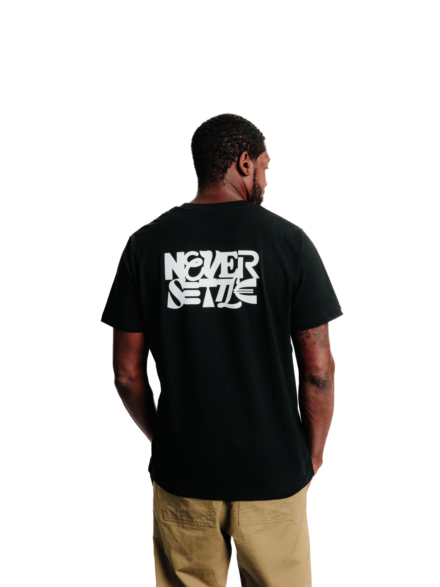 The Unisex Never Settle T-Shirt