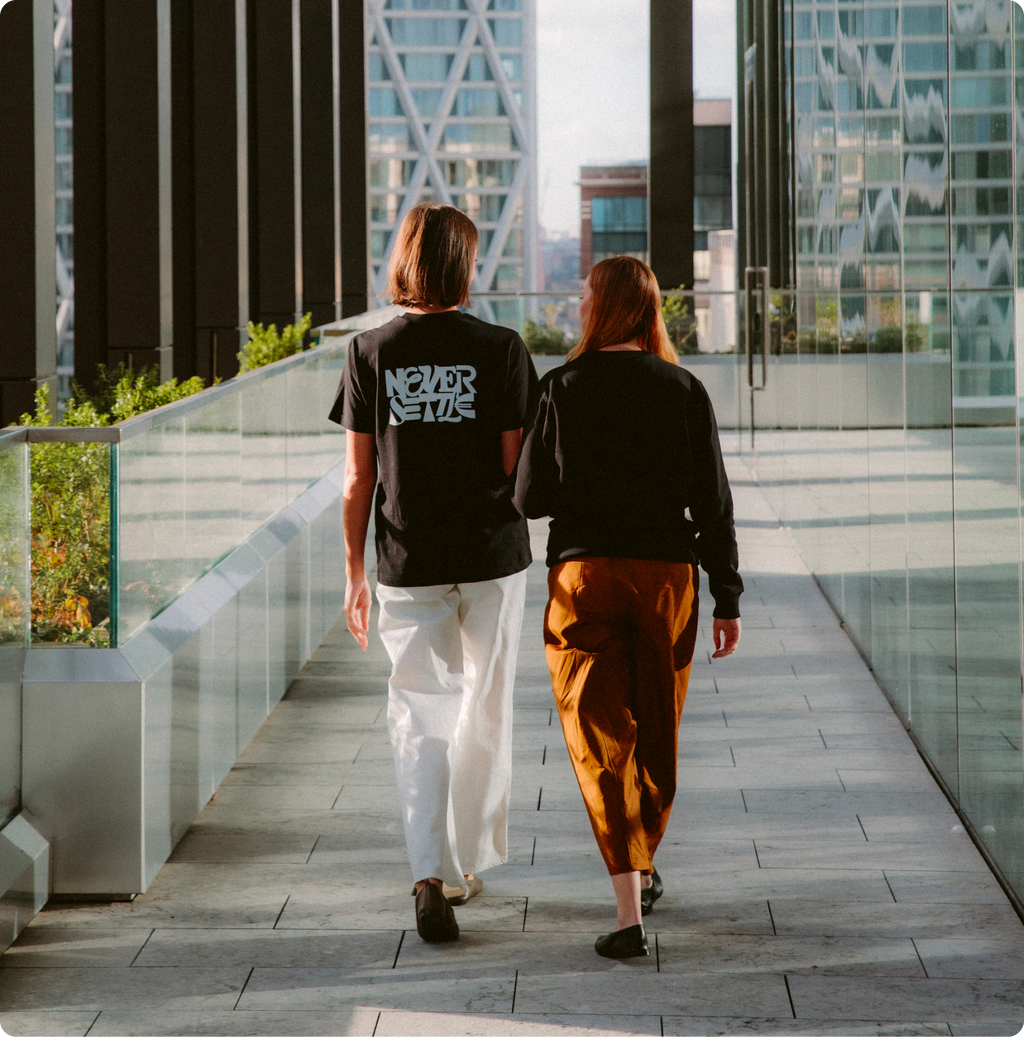 The Unisex Never Settle T-Shirt